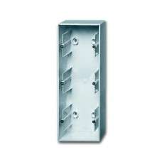 Коробка для открытого монтажа, 3 поста, серия future, цвет серебристо-алюминиевый|1799-0-0917| ABB