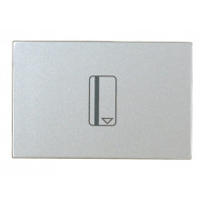 ABB Zenit Серебряный Выключатель карточный (2 мод) | N2214.1 PL | ABB