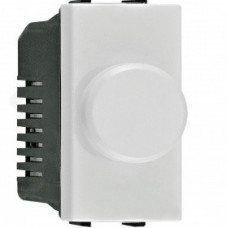 ABB Zenit Альп. белый Механизм электронного поворотного светорегулятора 500 Вт, 1-модульный | N2160.E BL | ABB