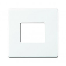 Плата центральная (накладка) для механизма бесконтактного выключателя 6406 U, серия solo/future, цвет альпийский белый|6470-0-0004| ABB