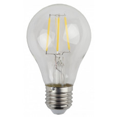 Лампа светодиодная LED 5Вт Е27 220В 4000К F-LED А60 груша | Б0019011 | ЭРА