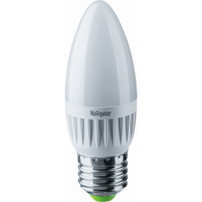 Лампа светодиодная LED 7Вт Е27 230В 2700К NLL-C37-7-230-2.7K-E27-FR свеча матовая | 94493 | Navigator