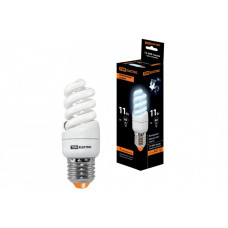 Лампа энергосберегающая КЛЛ 11Вт Е27 840 cпираль FSТ2 КОМПАКТ 35х98мм | SQ0323-0177 | TDM