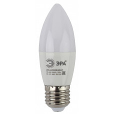 Лампа светодиодная LED 9Вт Е27 4000К smd B35-9w-840-E27 | Б0027972 | ЭРА