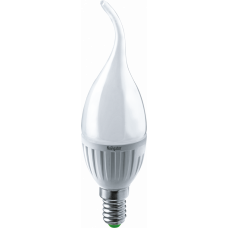Лампа светодиодная LED 5Вт Е14 230В 2700К NLL-P-FC37-5-230-2.7K-E14-FR свеча на ветру матовая | 94496 | Navigator