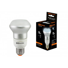 Лампа энергосберегающая КЛЛ 15Вт Е27 840 отражатель (рефлектор) RM63 FR | SQ0323-0148 | TDM