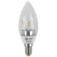 Лампа светодиодная LED 5Вт E14 220В 2700К 360-LED B35 свеча | Б0008474 | ЭРА