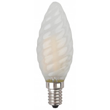 Лампа светодиодная F-LED BTW-7W-840-E14 frost (филамент, свеча витая мат., 7Вт, нейтр, E14) | Б002796 | ЭРА