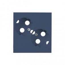 Накладка двойной розетки ProDuct, синий | AUD09-06 | ABB