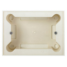 ABB Zenit Альп. белый Цоколь для открытой установки на 1-2-3 модуля, без рамки | N2993 BL | ABB