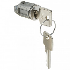 Цилиндр под стандартный ключ для рукоятки Кат. № 0 347 71/72 - для шкафов Altis - для ключа № 455 | 034786 | Legrand
