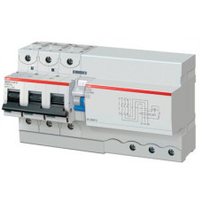 Выключатель автоматический дифференциальный DS803S 3п 125А D 300мА тип A (11 мод) | 2CCC863005R0841 | ABB