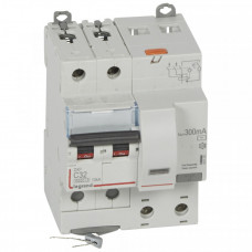 Выключатель автоматический дифференциальный DX3 6000 2п 32А С 300мА тип AС (4 мод) | 411175 | Legrand