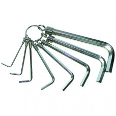 Набор шестигранных штифтовых ключей 2.5-10 мм, 8 шт. | 100640 | Haupa