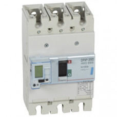Автоматический выключатель DPX3 250 - эл. расцепитель - с изм. блоком - 70 кА - 400 В~ - 3П - 40 А | 420665 | Legrand