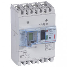 Автоматический выключатель DPX3 160 - термомагн. расц. - с диф. защ. - 36 кА - 400 В~ - 4П - 80 А | 420114 | Legrand