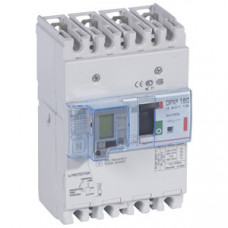Автоматический выключатель DPX3 160 - термомагн. расц. - с диф. защ. - 36 кА - 400 В~ - 4П - 100 А | 420115 | Legrand