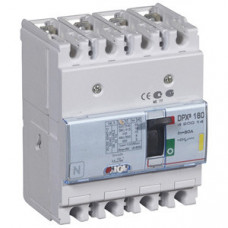 Автоматический выключатель DPX3 160 - термомагнитный расцепитель - 16 кА - 400 В~ - 4П - 80 А | 420014 | Legrand