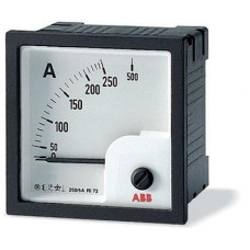Амперметр пост.тока без шкалы AMT2-A2/72,вкл. через шунт 60 мВ|2CSG422270R4001| ABB
