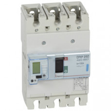 Автоматический выключатель DPX3 250 - эл. расцепитель - с изм. блоком - 70 кА - 400 В~ - 3П - 100 А | 420667 | Legrand