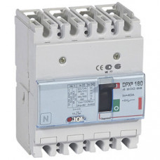 Автоматический выключатель DPX3 160 - термомагнитный расцепитель - 36 кА - 400 В~ - 4П - 40 А | 420092 | Legrand