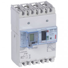 Автоматический выключатель DPX3 160 - термомагн. расц. - с диф. защ. - 36 кА - 400 В~ - 4П - 40 А | 420112 | Legrand