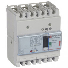 Автоматический выключатель DPX3 160 - термомагнитный расцепитель - 36 кА - 400 В~ - 4П - 120 А | 420096 | Legrand