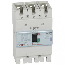 Автоматический выключатель DPX3 250 - термомагнитный расцепитель - 50 кА - 400 В~ - 3П - 200 А | 420268 | Legrand