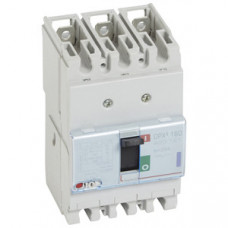 Автоматический выключатель DPX3 160 - термомагнитный расцепитель - 50 кА - 400 В~ - 3П - 25 А | 420121 | Legrand