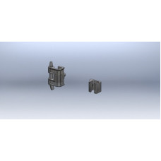 Набор петель, для установки одностворчатой двери, 1 упаковка - 4шт. | R5CE300 | DKC