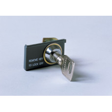Блокировка положения выключателя в фикс. части Emax E1/6 с разными ключами или навесным замком D=4mm | 1SDA058278R1 | ABB
