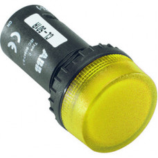 Лампа CL-502Y желтая со встроенным светодиодом 24В AC/DC | 1SFA619402R5023 | ABB