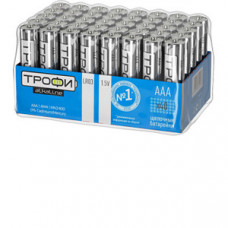 Батарейка щелочная (алкалиновая) Трофи LR03-40 bulk (40/960/46080) (AAA) | Б0002905 | ЭРА