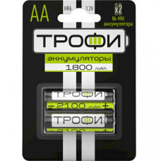 Аккумулятор Трофи HR6-2BL 1800mAh (20/240/14400) (AA) | C0032098 | ЭРА