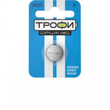 Батарейка литиевая Трофи CR1225-1BL (10/240/38400) (часовая) | Б0003644 | ЭРА
