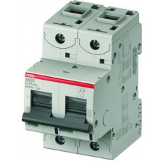 Выключатель автоматический двухполюсный S802S 50А C 50кА (S802S C50) | 2CCS862001R0504 | ABB