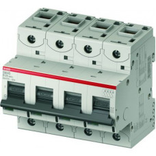Выключатель автоматический четырехполюсный S804S UC 100А B 50кА (S804S-UCB100) | 2CCS864001R1825 | ABB