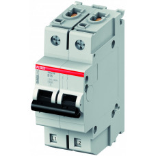 Выключатель автоматический двухполюсный S402E 16А C 6кА (S402E-C16) | 2CCS552001R0164 | ABB