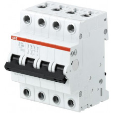 Выключатель автоматический четырехполюсный S204 80А B 6кА (S204 B80) | 2CDS254001R0805 | ABB