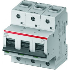 Выключатель автоматический трехполюсный S803N 100А D 36кА (S803N D100) | 2CCS893001R0821 | ABB