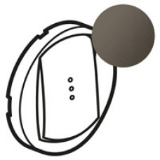 Celiane Графит Клавиша выключателя 2х полюсногос подсветкой или индикацией (арт. мех 67020) | 067923 | Legrand