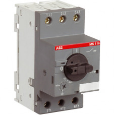 Автоматич.выключ. MS116-4.0 50 кА с регулир. тепловой защитой | 1SAM250000R1008 | ABB