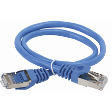 Коммутационный шнур (патч-корд), кат.5Е FTP, 1,5м, синий | PC03-C5EF-1M5 | ITK