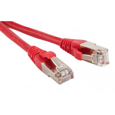 Патч-корд PC-LPM-STP-RJ45-RJ45-C6-2M-LSZH-RD F/UTP, экранированный, Cat.6, LSZH, 2 м, красный | 230361 | Hyperline