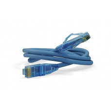 Патч-корд PC-LPM-UTP-RJ45-RJ45-C6-0.5M-LSZH-BL U/UTP, Cat.6, LSZH, 0.5 м, синий | 230201 | Hyperline