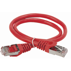Коммутационный шнур (патч-корд), кат.5Е FTP, 0,5м, красный | PC04-C5EF-05M | ITK
