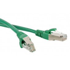 Патч-корд PC-LPM-STP-RJ45-RJ45-C5e-1.5M-LSZH-GN F/UTP, экранированный, Cat.5е, LSZH, 1.5 м, зеленый | 230092 | Hyperline