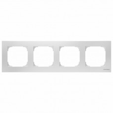 Рамка 4-постовая, базовая, серия SKY, цвет альпийский белый|2CLA857410A1101| ABB