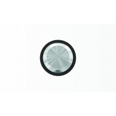 Накладка для кабельного вывода арт.8107 и выключателя со шнурком арт.8148, серия SKY Moon, кольцо чёрное стекло|2CLA860700A1501| ABB