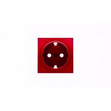 Накладка для розетки SCHUKO, серия SKY, цвет красный|2CLA858870A1001| ABB